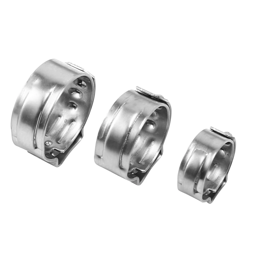 

ABAH-304 Stainless Steel Single Ear Non-Steel Hose Clamp Classification Kit, 256 Pieces