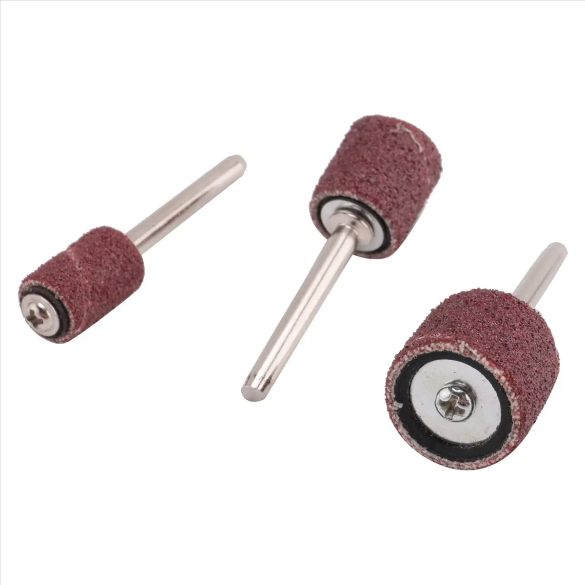 66 Pcs Drum Sander Set 60 Sanding Bands 6 Mandrels for Rotary Tool Woodworking Sanding Drum