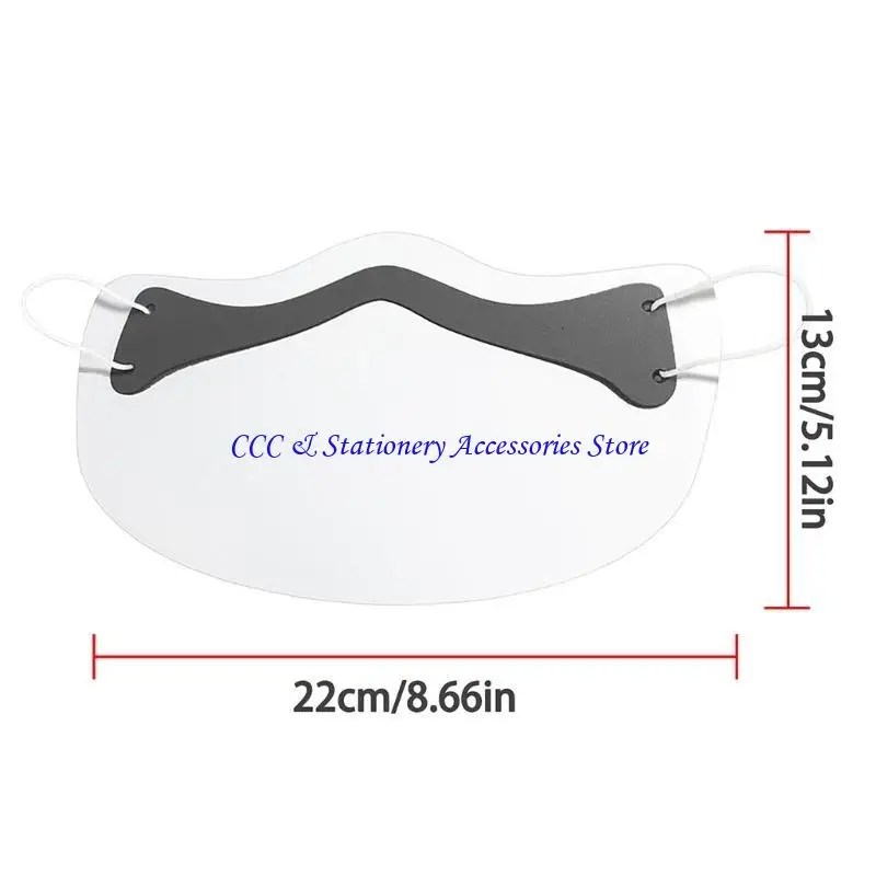 Q1JC قناع الوجه البلاستيكي القابل لإعادة الاستخدام