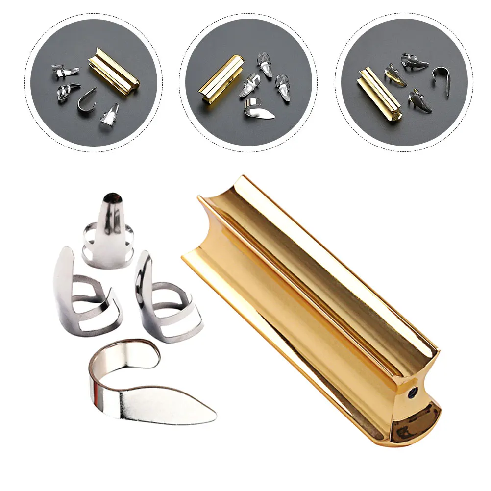 

1 Set Accessories Solid Metal Slide Bar Guitar Slide Durable Sturdy Tone Bar For Electric Guitar String Instruments