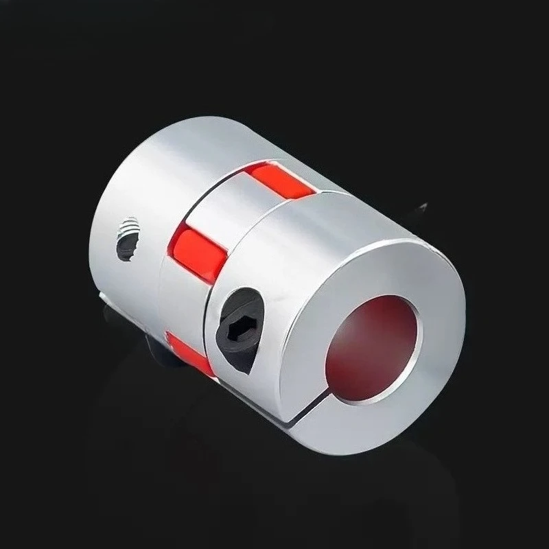 Coupler Poros Rahang D20x25 D25xL30 D40x55 Konektor Encoder Kopling Fleksibel Aluminium Motor Fleksibel Laba-laba 4/6/6.35/7/8/10 Mm
