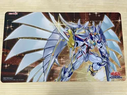 YuGiOh Playmat Elemental HERO Shining Neos Wingman TCG CCG Mat Trading Card Game Mat Board Game Mat Rubber Mouse Pad Free Bag