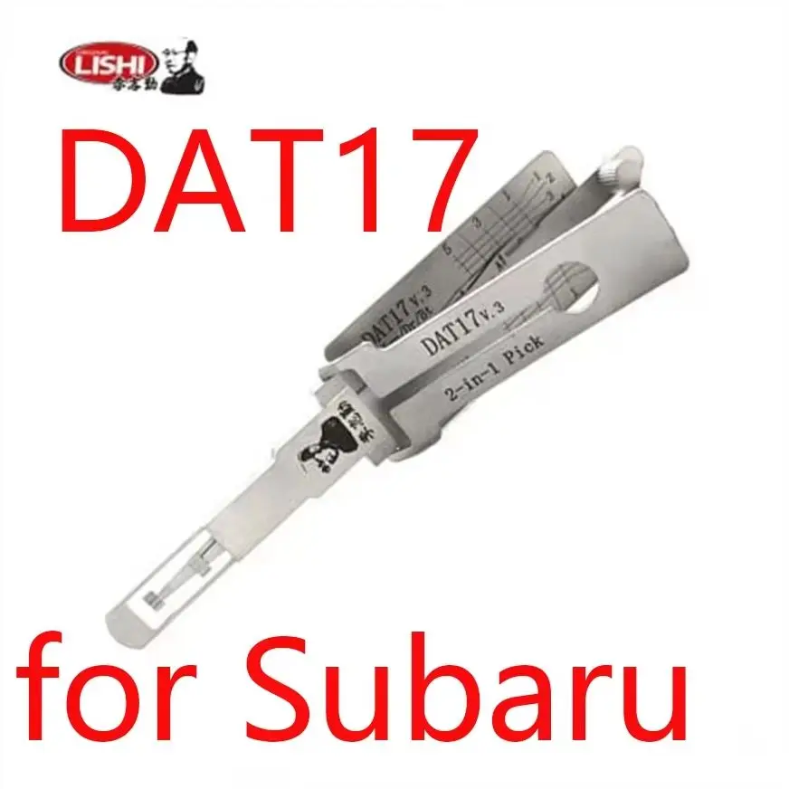 

2026 Lishi 2-in-1 Pick/Decoder Tool for Subaru DAT17 - Locksmith Professional Automotive Lock Picking And Decoding Equipment