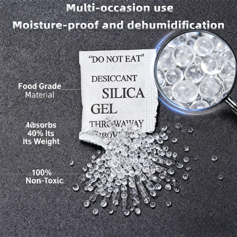 

Silica Gel Desiccant Mechanical Equipment Dehumidification Non Toxic dry Damp Kitchen Room Moisture Dehumidifier Absorber Bag