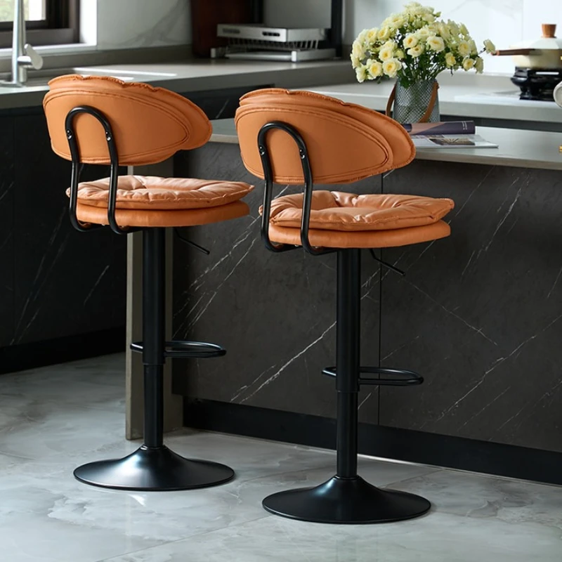 

Прочный барный стул для ресепшн, высокий стул для дома, барный стул с регулировкой высоты, стул для кассира, коммерческий барный стул