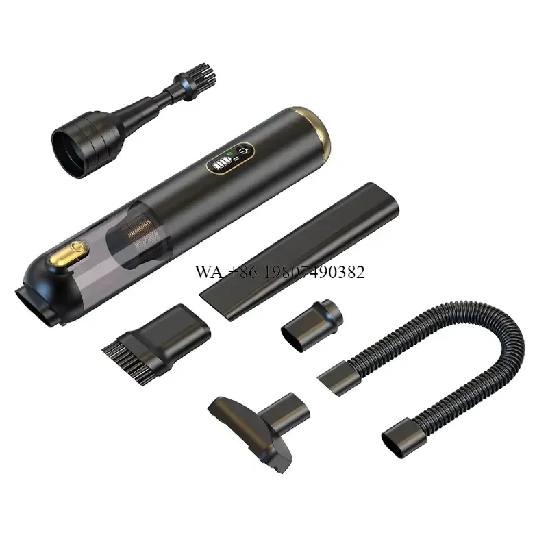 wmwmnu for V19 Wireless Handheld Mini Vacuum Cleaner Blower 15000PA High Power Aluminum Case Dry Cleaning for Home Car Use