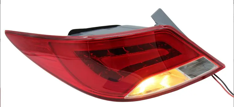 car accessories bumper solaris tail light for Hyundai Verna taillight LED Reflector 2010~2013y fog Taillamp for verna fog lamp