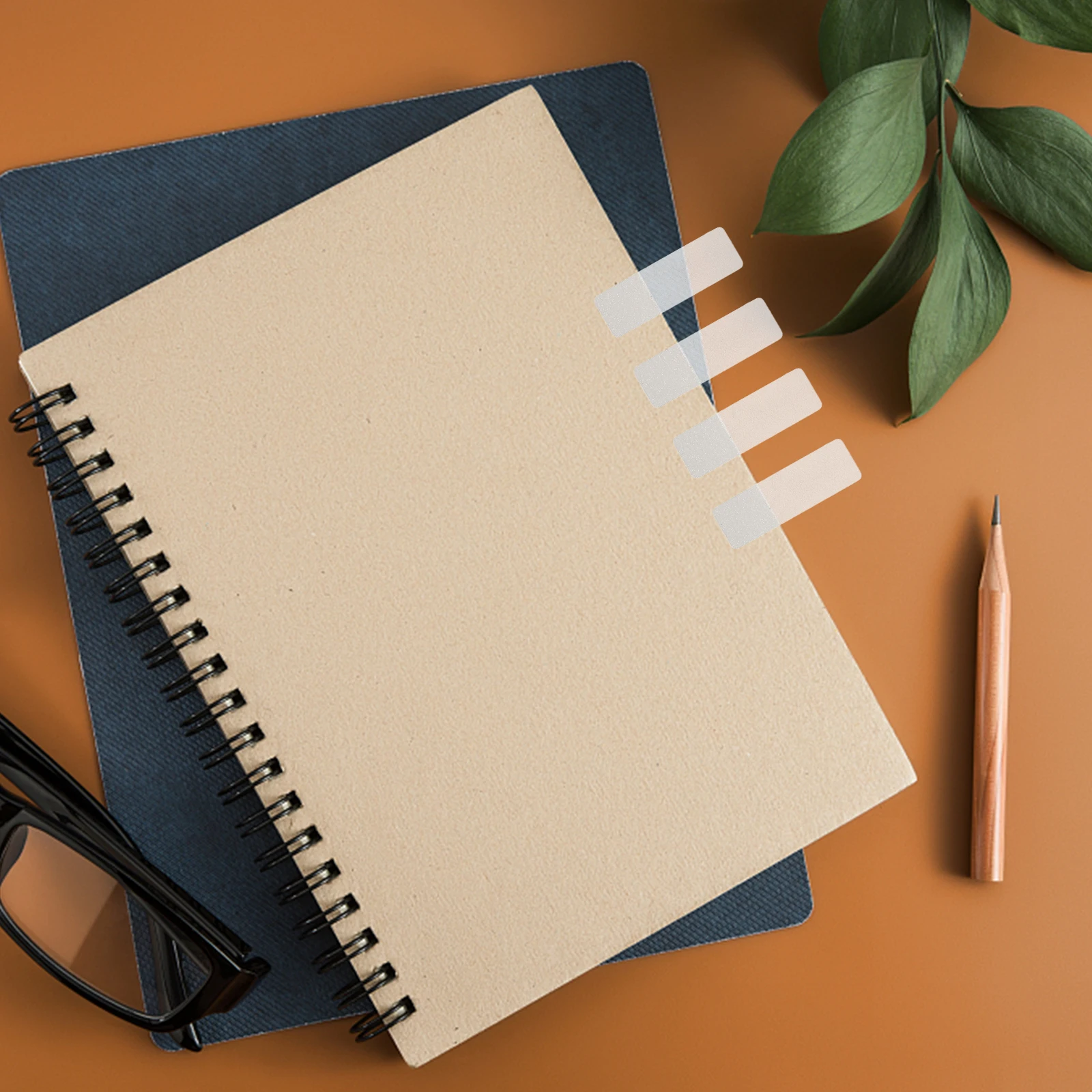 

120 White Matte Sticky Tabs 34x12mm Reusable Page Markers for Books Notebooks Planners Highlight Strips