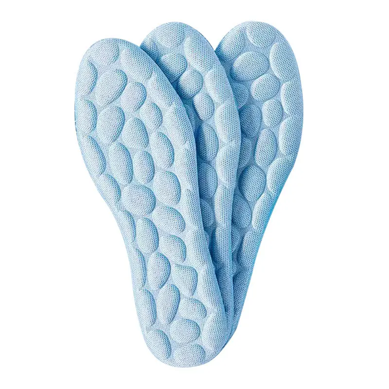 Soft Massage Insoles Sport Memory Foam Cushion Deodorant Pads Running Insole Man Women Arch Support Shoe Inserts 1 Pair