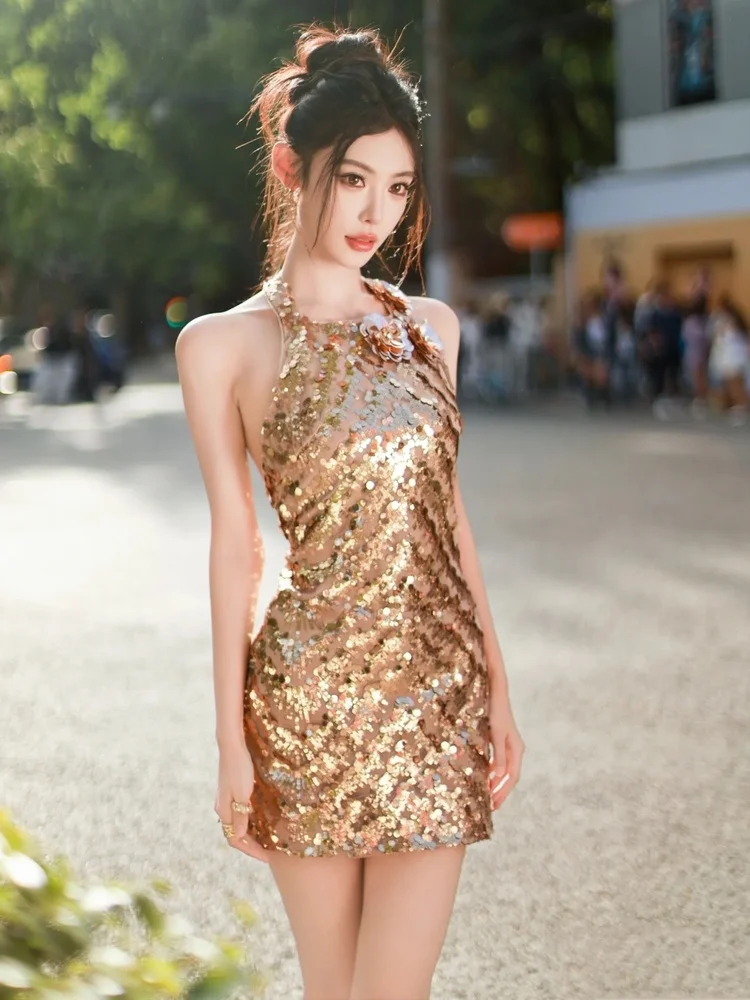 

Sexy Sequin ter Bal ort Dr Women's High-End Ele Lady Sle Bodycon Birthday Ball Gown Polyester Fiber ort ...