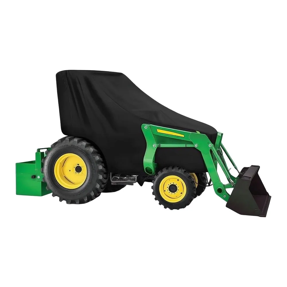 For tractor and Cover Made from 420D Oxford Fabric with Drawstring Adjustment for Snug Fit and Weather Resistance