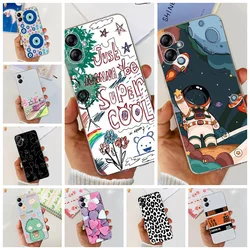 NEW Design For Cover Samsung Galaxy A04E 2022 Case Cartoon Bumper Back Shockproof Soft TPU For Samsung A04 E A 04E A0 4 6.5' Bag