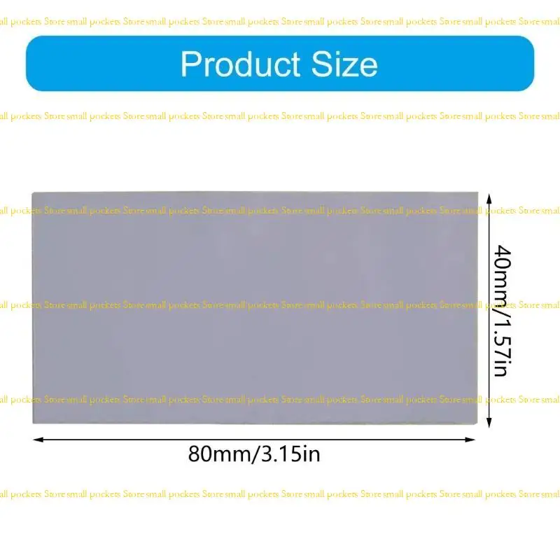 R1WD Silicone Thermal Pad Optimized Heat Dissipation Computer Cooling System Heatsink