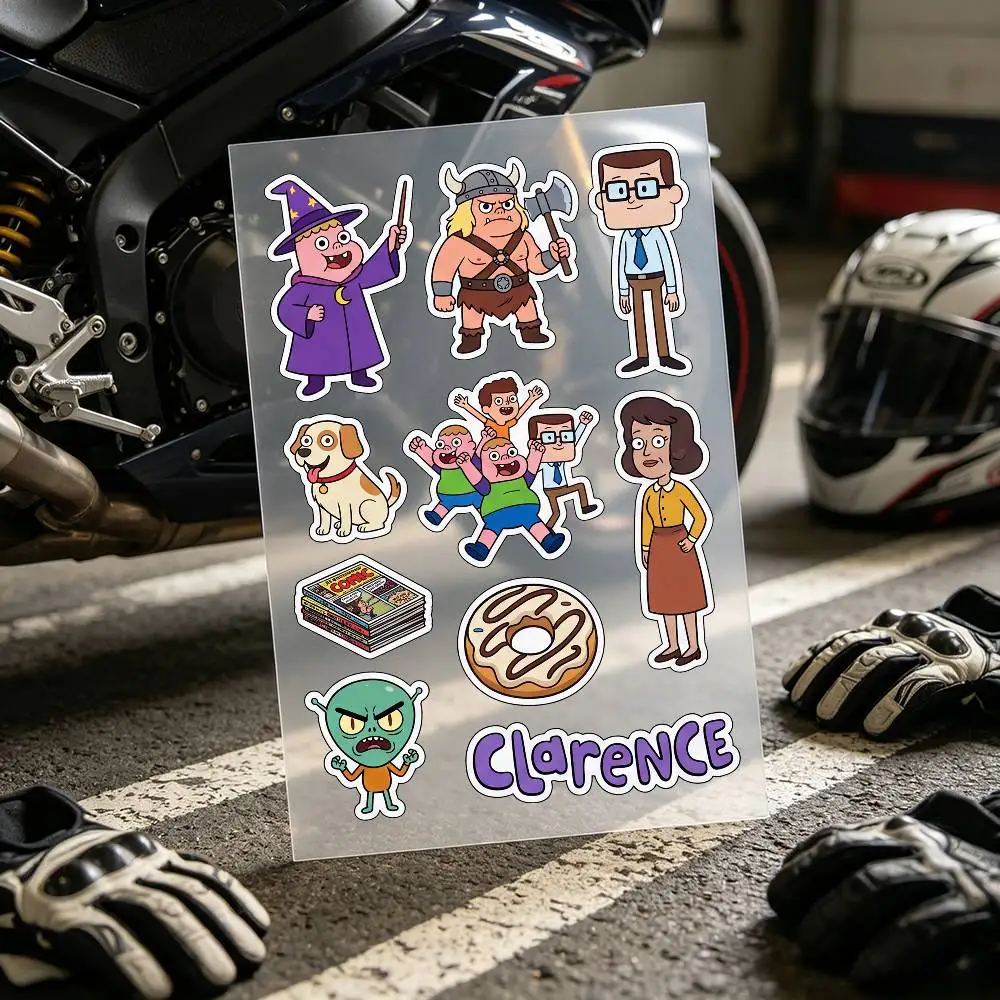Popular Anime C-Clarence Stickers Auto Body Bumper Windows Motorcycle Laptop Walls Vinyl Decal Car Tuning Accessories