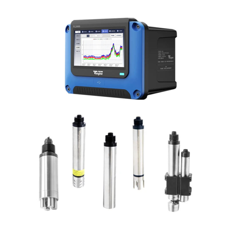 TC2000 Multi Parameter Water Quality With 19 Sensors 4G WiFi HART MQTT Communication OEM Customizable Support