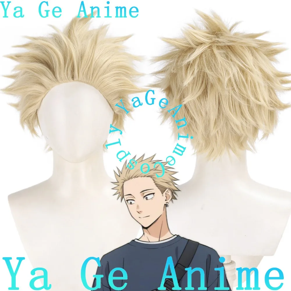 

Парик для косплея Yage Anime: Каору Рин Ринджиро, уложенный назад, короткие волосы, синтетический, термостойкий