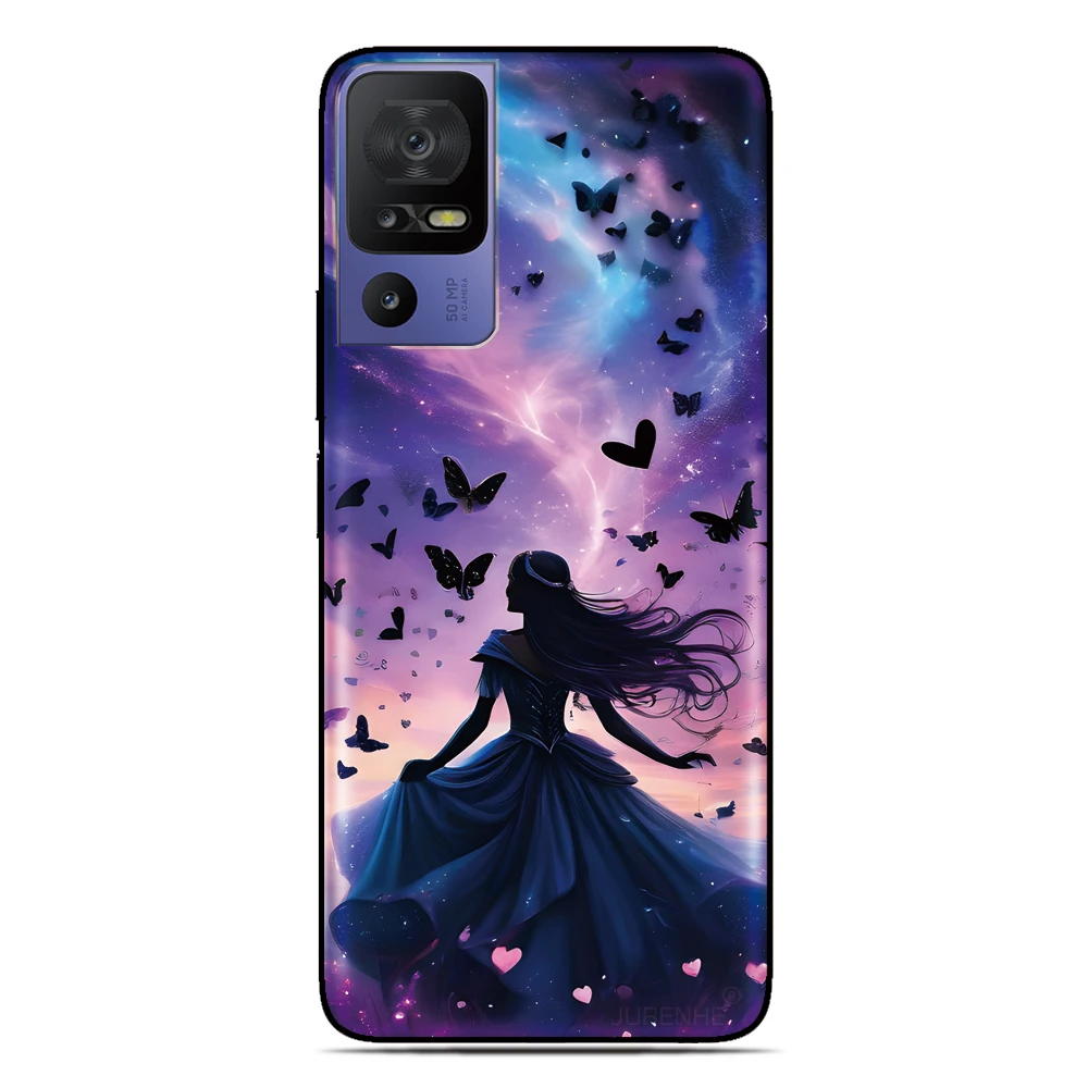 الأميرة فتاة غطاء ل LG الجناح المخملية K22 K61 K50 K51s K52 K20 K40 Q6 Q7 Stylo 5 6 G8X G6 G7 G8 V40 V50 V60 ThinQ جراب هاتف #4