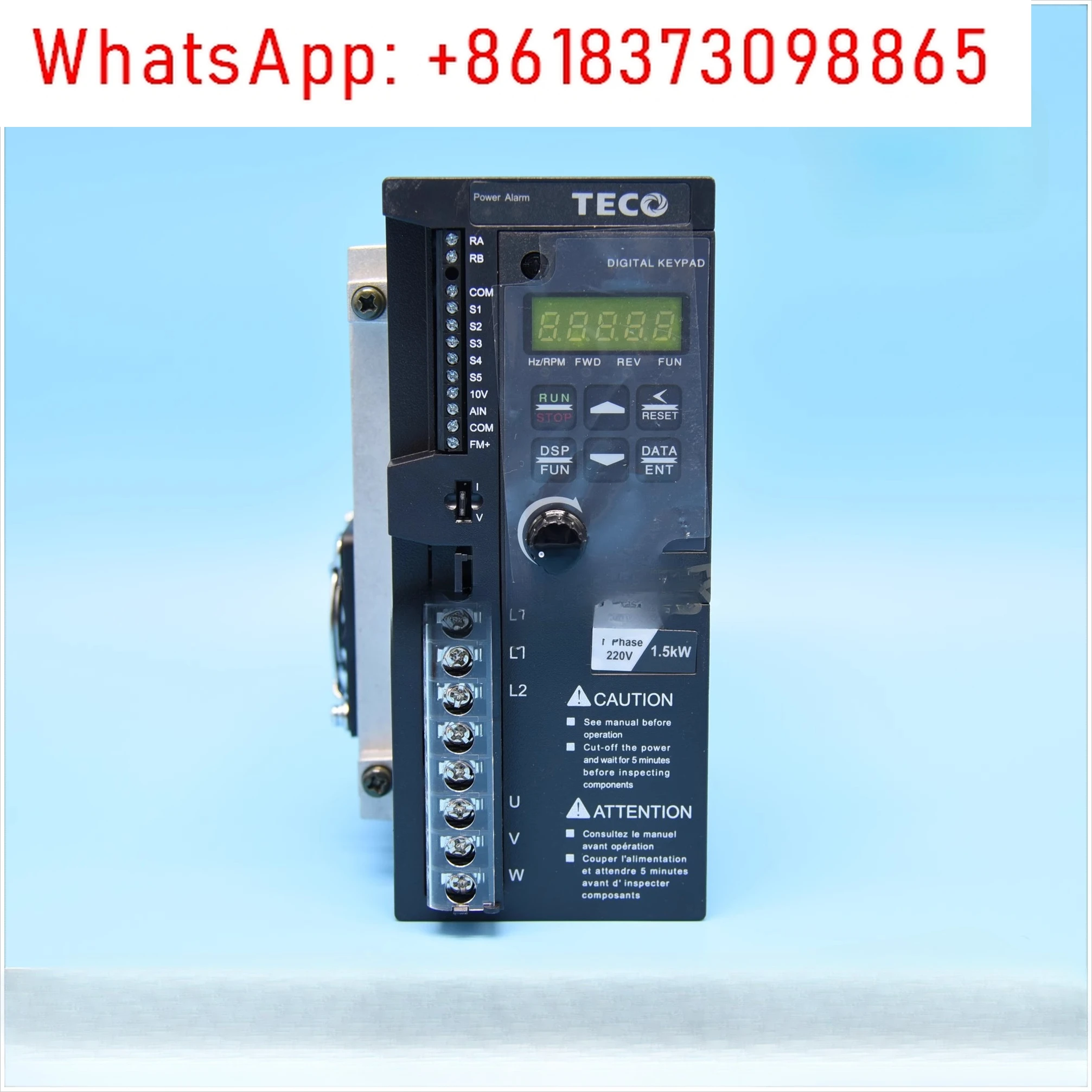 عاكس عالمي TECO S310-2P5/201/202-H1DC 0.4/0 75/1.5 كيلو وات #2