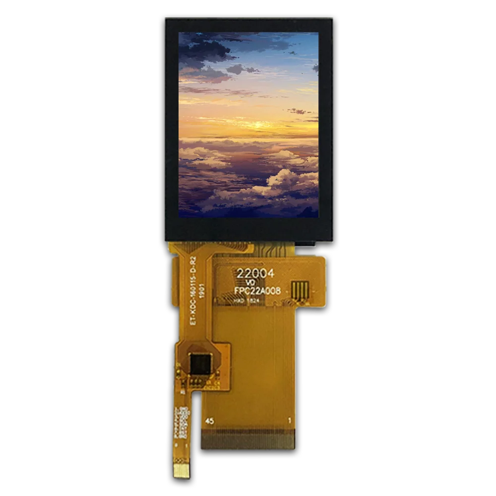 2,2 inch capacitief touch-TFT-display met 240x320 resolutie en 760 nits helderheid voor veelzijdige toepassingen