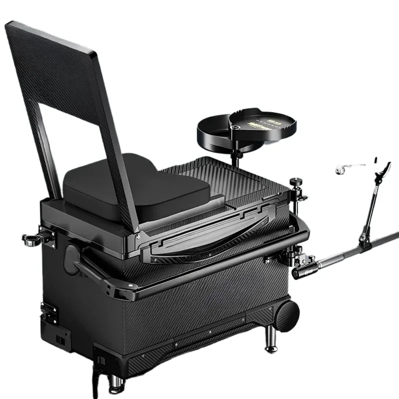 Seiko box full set of new ultra-light box fishing gear equipment multi-functional lifting foot table fishing box
