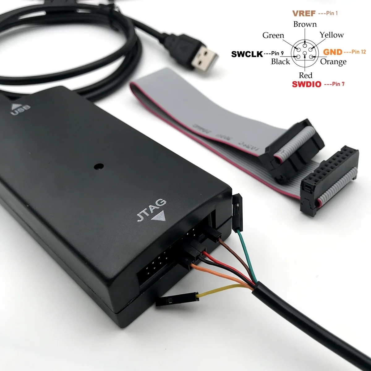 For Tongsheng TSDZ8 TSDZ Firmware Update Programming Kit Jlink v9 J-Link v9 Open Source Firmware OSF Flash Tool E-bike DIY