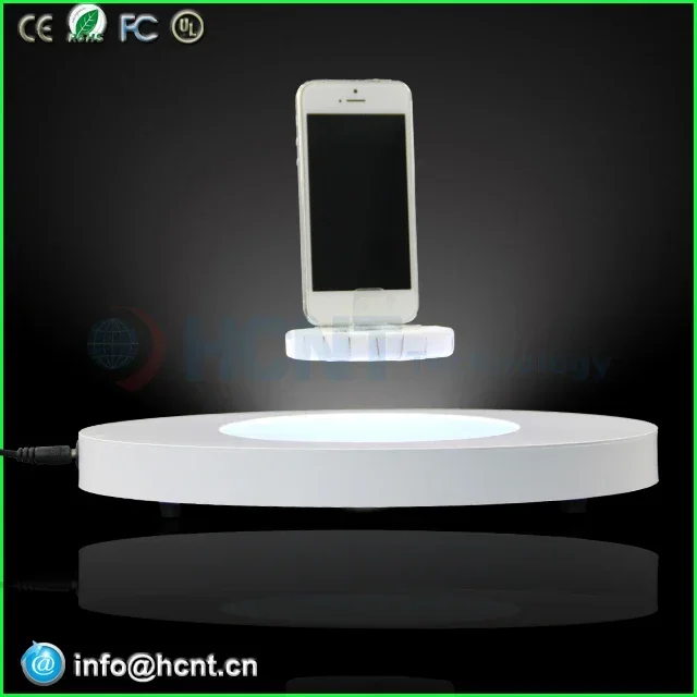 

HCNT Wholesale 500g LED display Rack levitation shoe display stand best selling
