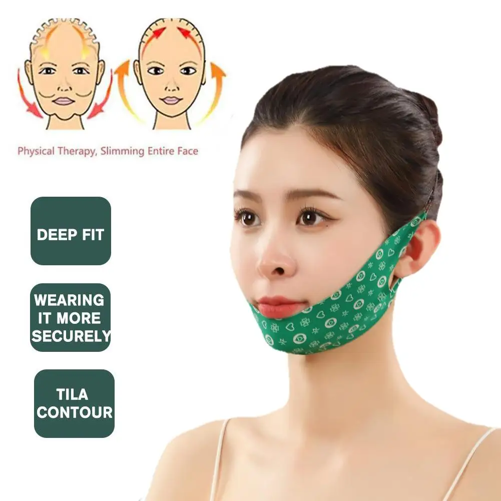 Bandage amincissant pour le visage, ceinture de relaxation, amincissante