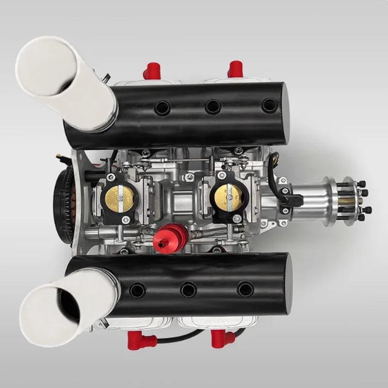 Motor de avión modelo DLE400, arranque eléctrico con función de generación de energía, potencia de 400W, salida DC14V, refrigeración por aire, alta potencia