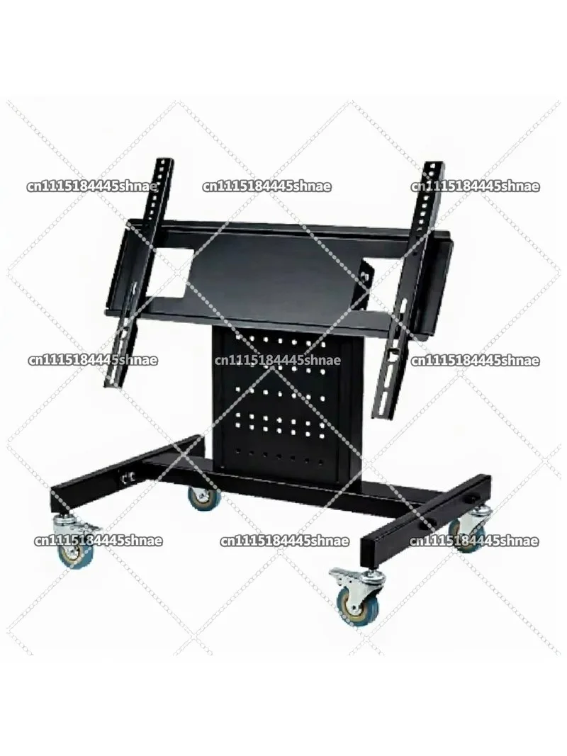 32 50 55 65 Inch Movable Floor TV Stand Low Stage Podium Vertical TV Hanger