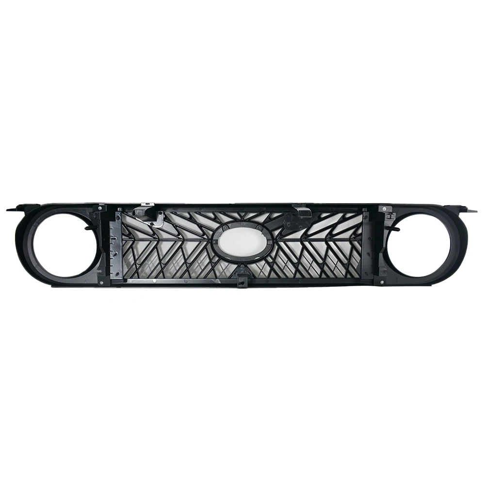 Pop Modified For FJ Cruiser Front Grill Off Road For Land Cruiser FJ 2007 2008 2009-2016 Black Surround Upper Bumper Racing Gril