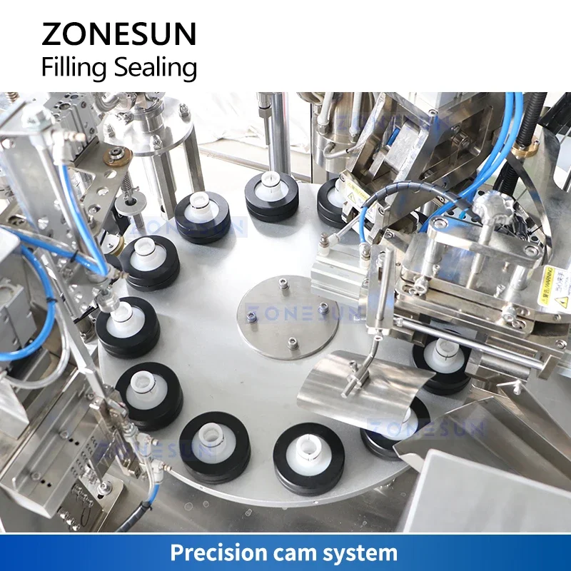 Zonesun ZS-FS007U Automatische Tube Filling and Sealing Machine Monoblock Plastic Tube Filler Cosmetic Tube Sealer