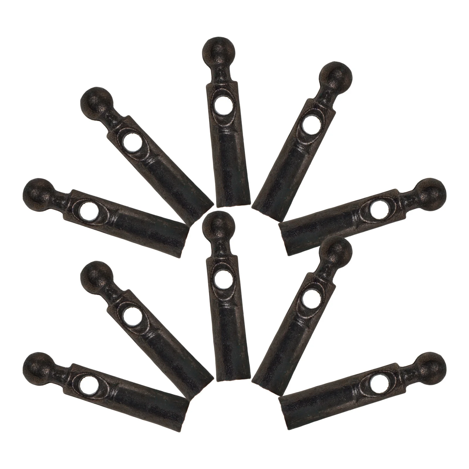 

10Pcs Strong Umbrella Tail Beads for Foldable Umbrellas Easy Install Repair Parts Durable Zinc Copper Umbrella Tail Beads