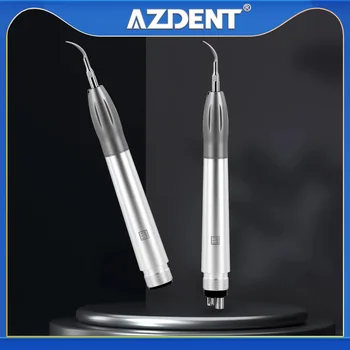 1pc Azdent Dental Air Scaler Handpiece Super Sonic Scaling Technology High Frequency Pneumatic Scaler 2/4 Holes Optional