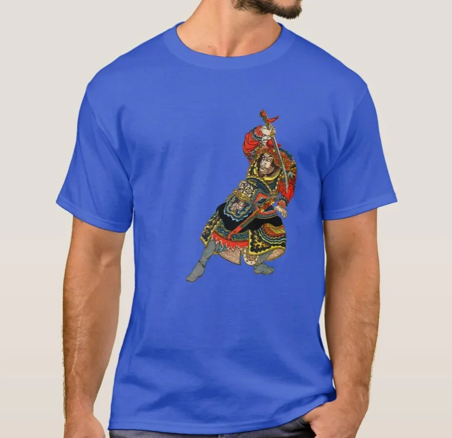 Cool General Warrior Drawing His Sword T-Shirt. Summer Cotton O-Neck Short Sleeve Mens T Shirt New S-3XL 2