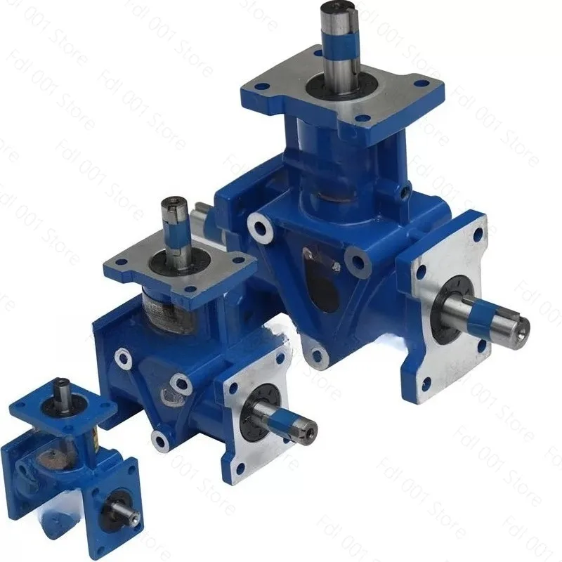 T 90 Degree Bevel Gear Steering Small Right Angle Commutator Cross Box Bevel Gear Reducer Commutator Right Angle ARA0 ARA1 ARA2