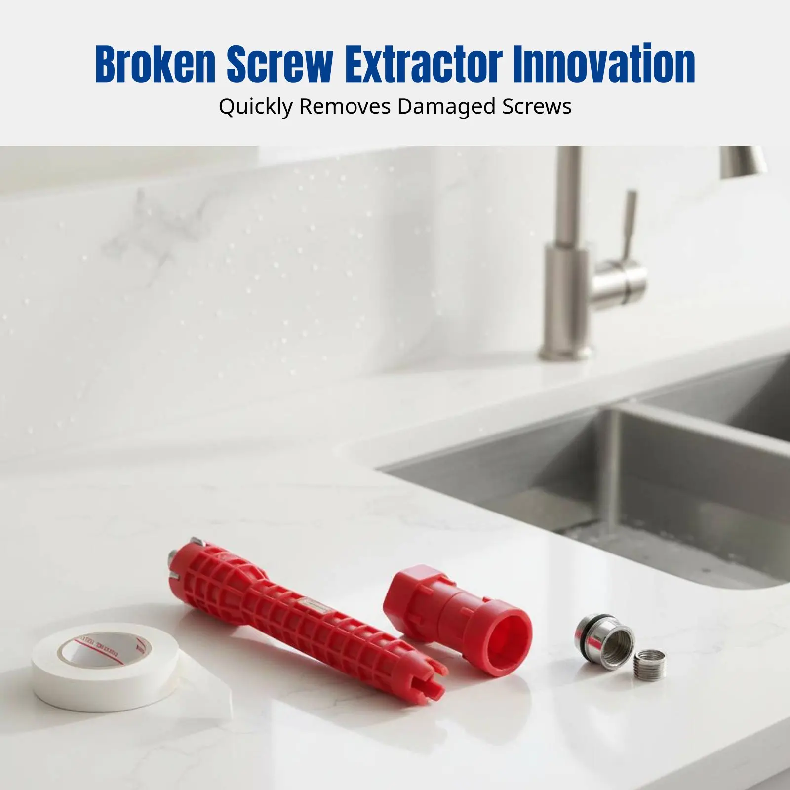 Sink Wrench, Multifunctional Plumbing Tool for Bathroom Faucet and Pipe Repair, 8-in-1 & 5-in-1 Options