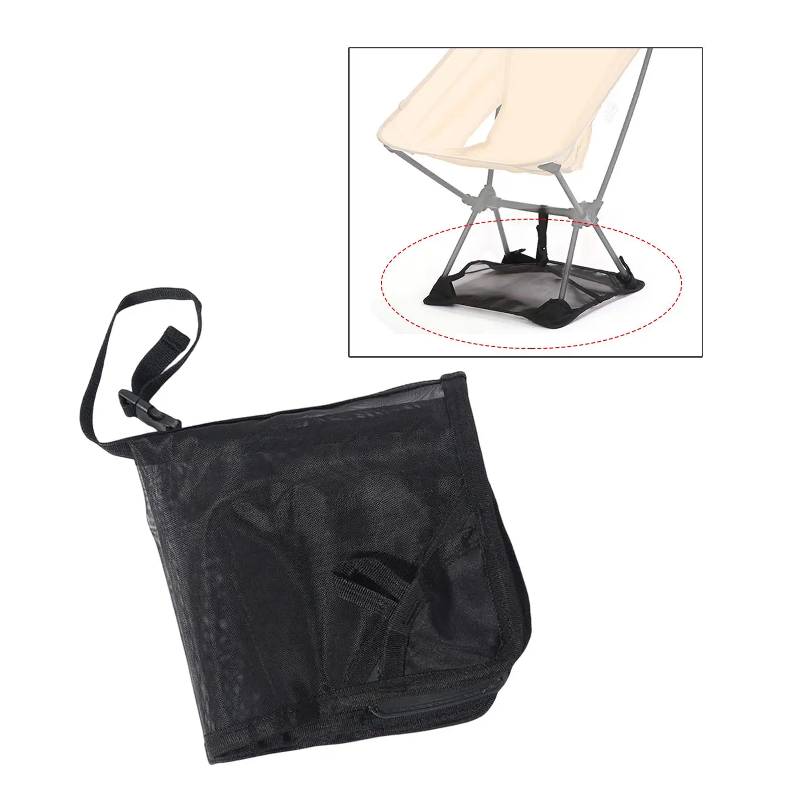 

Портативный противоскользящий коврик без стула, удобный легкий складной стул для кемпинга