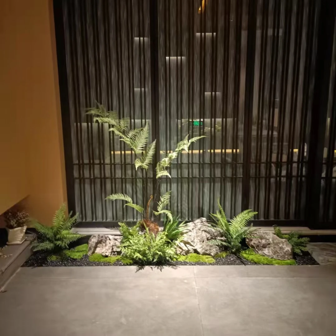Artificial Fern Leaf Persian Grass Plant Wall Accessories Greening Materials DIY Landscaping Home Hotel Office Decoration