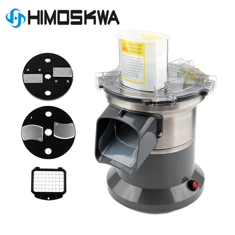 Kommerzieller Multifunktions-Gemüsehacker, Slicer, Schredder, automatischer
