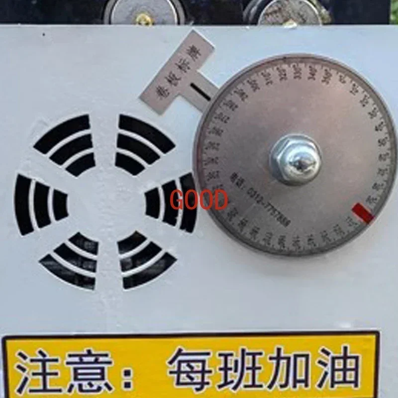 Электрический прокатный станок, гибочное оборудование для пластин из нержавеющей стали, 650 мм, инструменты для закругления круглых труб, автоматический подъемный лист, формовочная форма