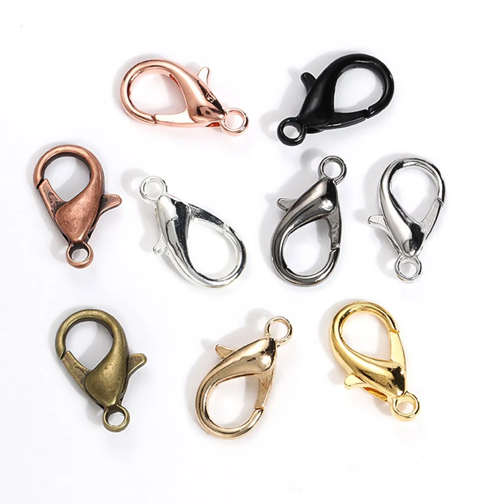 

Jewelry Accessories Kit Jump Rings Necklace Making Supplies DIY Parts Material Iron Bracelet Closures Clasp Tools The Lobster