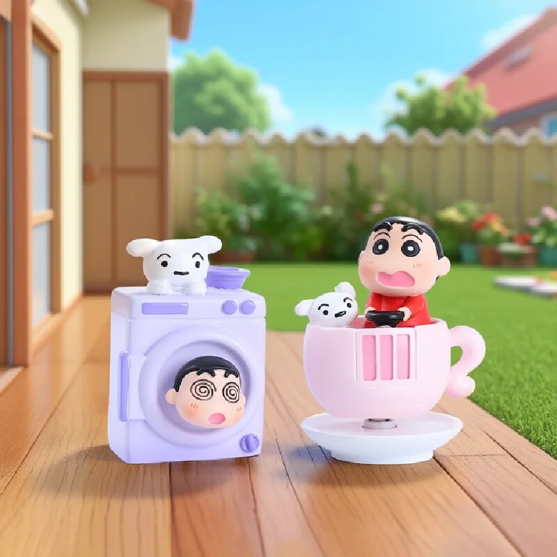 Xiaoxin Blind Box Happy Takeoff Series Desktop Car Ornaments Anime Peripheral Creative Trendy Toy Gifts for Girls