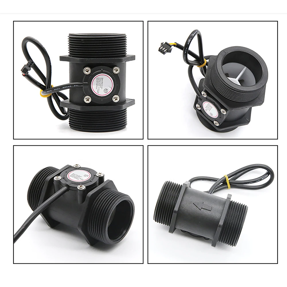 

1pcs YF-DN40 G1-1/2 BSPT Male Thread Water FlowSensor Switch Hall Effect Flowmeter Turbine Flowmeter Garden Irrigation