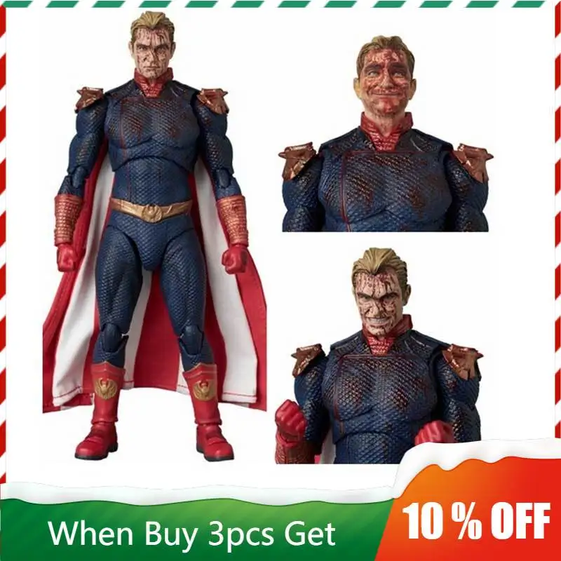 

Battle Damaged Homelander Action Figure Model Anime Peripherals Homelander Superhero Figurine Decoration Collection Toys Gifts