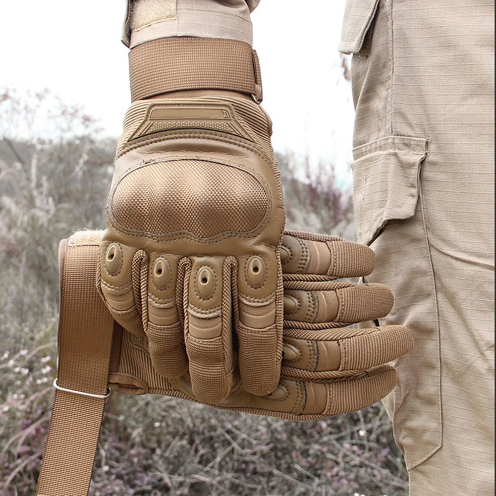 

Motorcycle Full Finger Gloves For Men Women Breathable Touchscreen Professional Cycling Gloves Hand Protective Gear