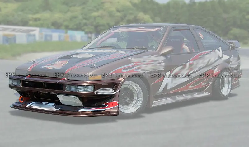 

For Toyota AE86 Trueno MBT2 Style Front Bumper | AE86 Trueno Exterior Front Body Styling Component