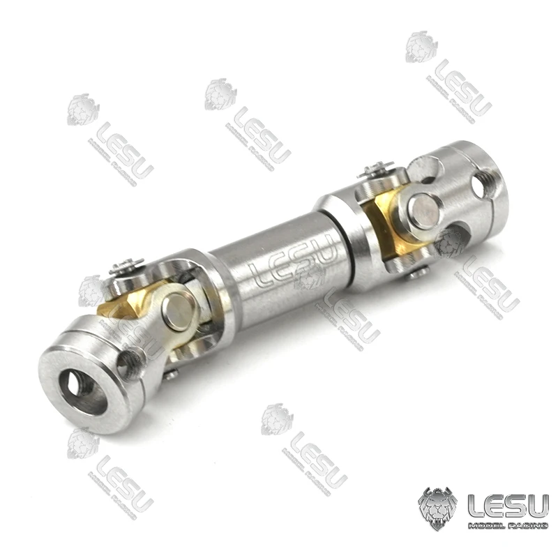 LESU Metal CVD 40-43Mm Drive Shaft for 1/14 Scale DIY Tamiyaya RC Tractor Dumper Truck Accessories Model Toy for Boys TH14422