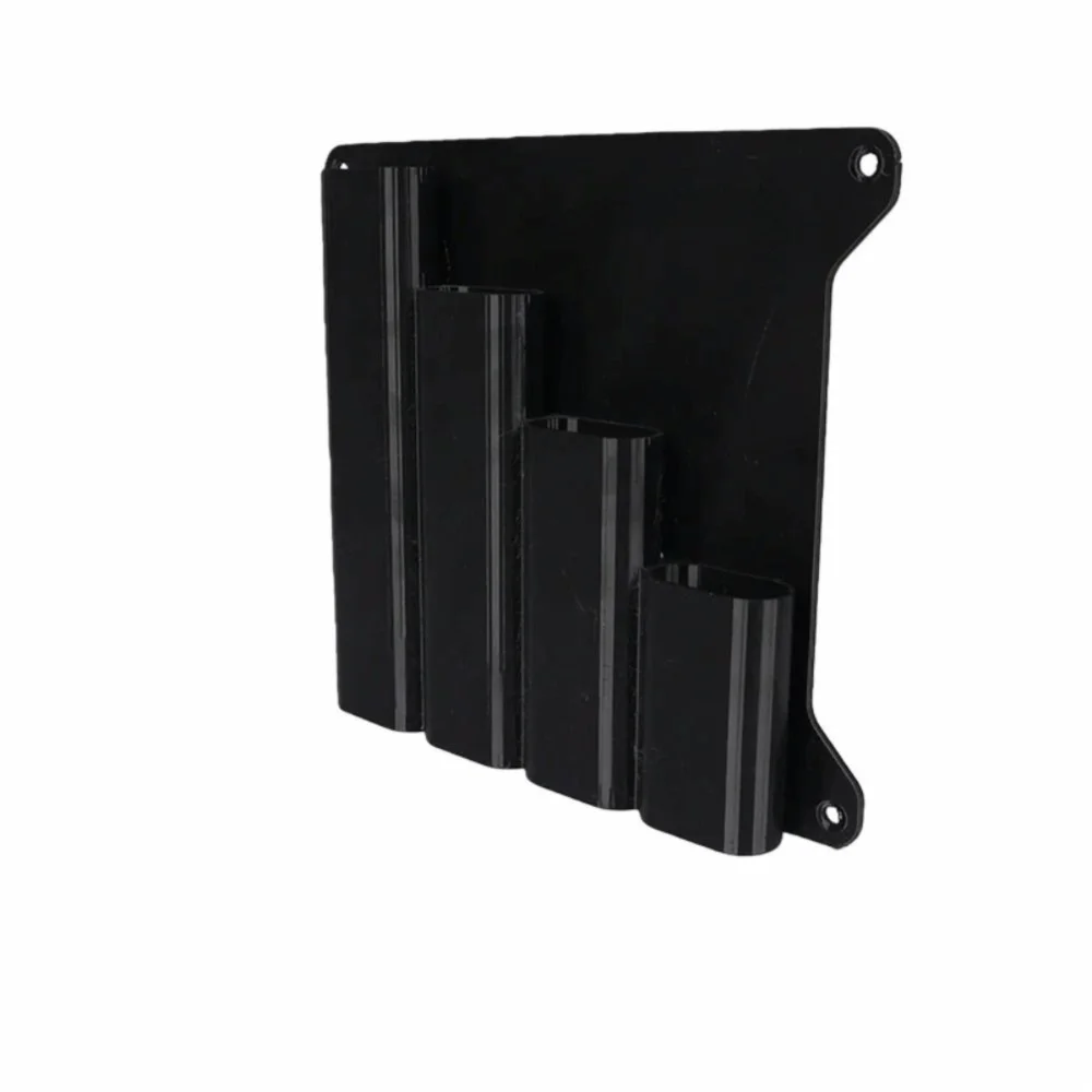 Plastic Material Wall Hanging Storage Bracket High-Quality Sturdy Structure Zip Tie Storage Bracket Wall Mounted Design