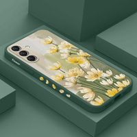 Small Cauliflower Phone Case For Samsung Galaxy S25 S24 S23 S22 S21 S20 S10 S10E Ultra Plus FE Note 20 Ultra 10 Plus Cover