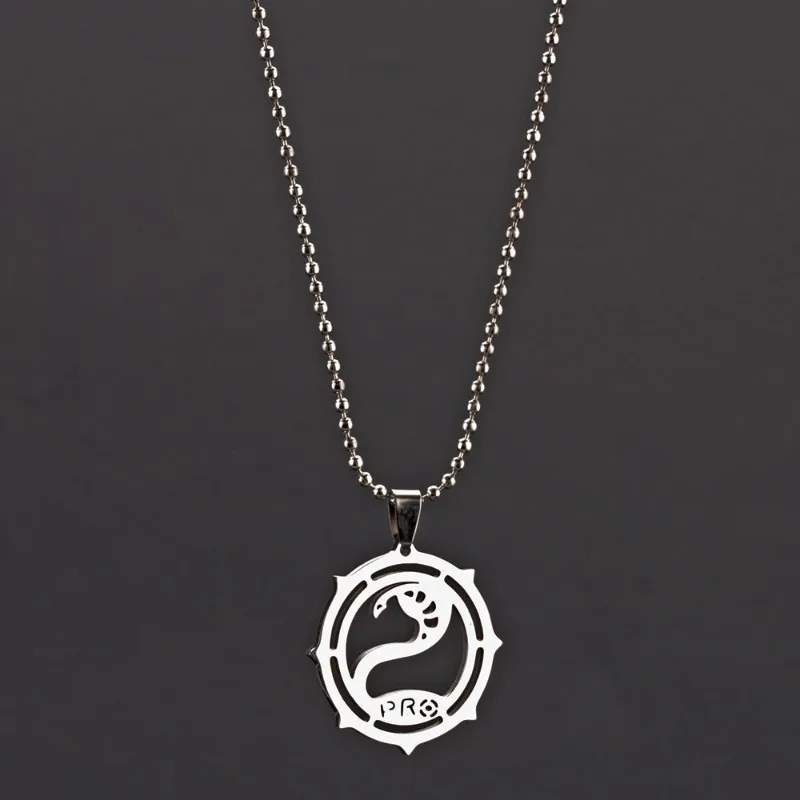 Escape From Tarkov Popular Game Peripheral Stainless Steel Snake Necklace Fashion Jewelry Comic Exhibition Gifts Student Gifts